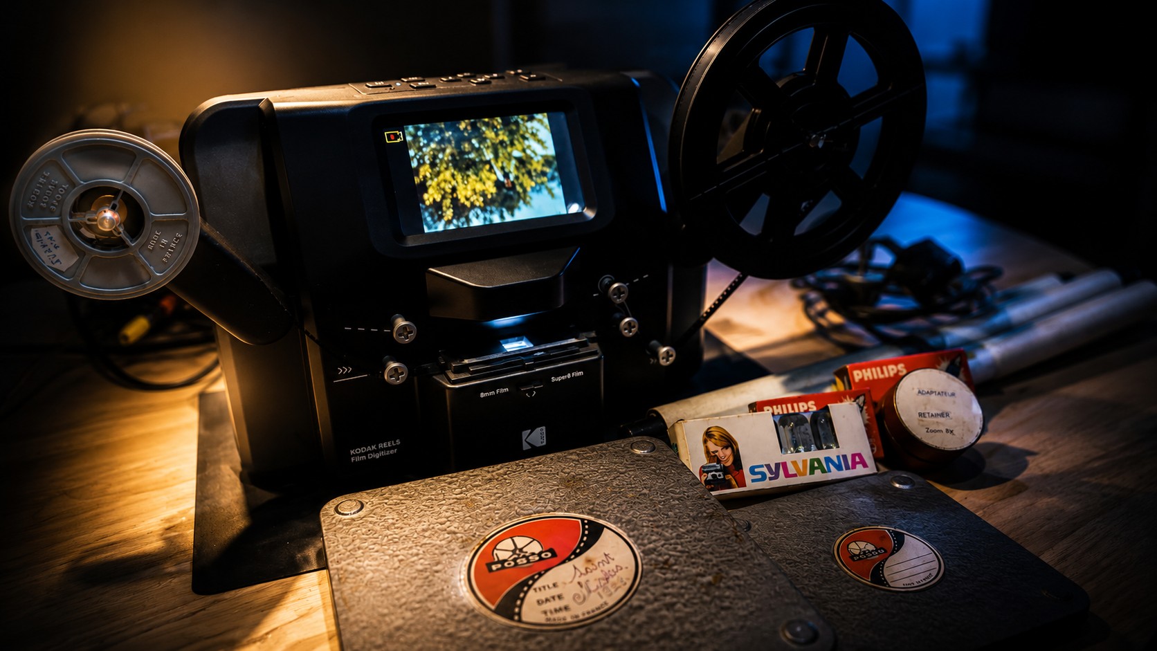 Transfert de bobines Super 8 image par image